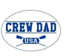 CREW DAD Oval Sticker  