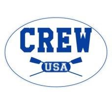 CREW USA Oval Sticker  