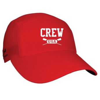 CREW USA Performance Cap by Headsweats Red 