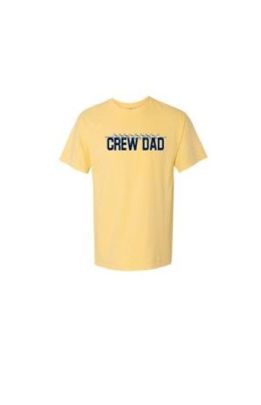 CREW USA "Crew Dad" Soft Short Sleeve T-shirt Yellow 