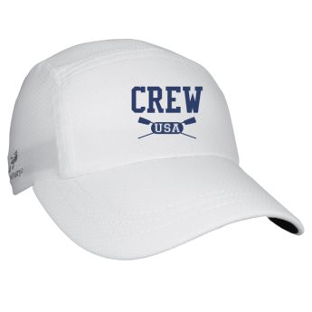 CREW USA Performance Cap by Headsweats White 