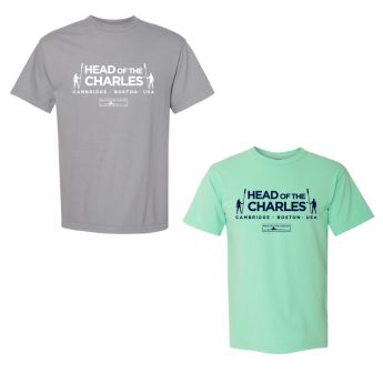 Head of the Charles Heroic Rowers Alternative Logo Pigment Dyed Short Sleeve T-shirt