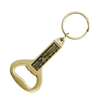 Head of the Charles Keychain Bottle Opener-Gold