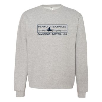 Head of the Charles Rower Embroidered Midweight Crewneck Sweatshirt
