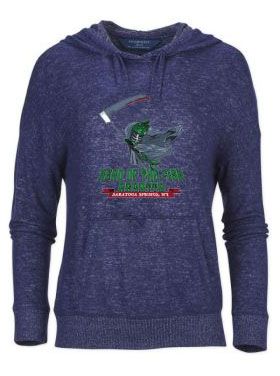 Head of the Fish Event Logo Women's Soft Cuddle Hoodie-Heather Navy-M