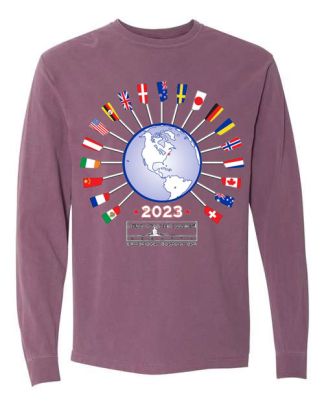 Head of the Charles 2023 International Long Sleeve T-Shirt -Purple-M