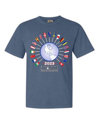 Head of the Charles 2023 International Short Sleeve T-Shirt -Navy-3XL