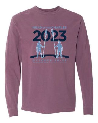 Head of the Charles Heroic Rowers Long Sleeve T-shirt 2023-M-Purple