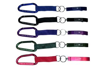 Head of the Charles Bottle Opener Carabiner Keychain