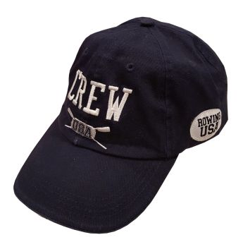 CREW USA Adjustable Cotton Cap Navy 