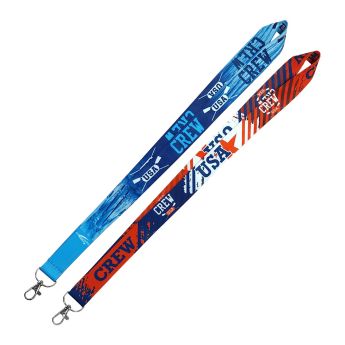 Crew USA Sublimated Lanyard