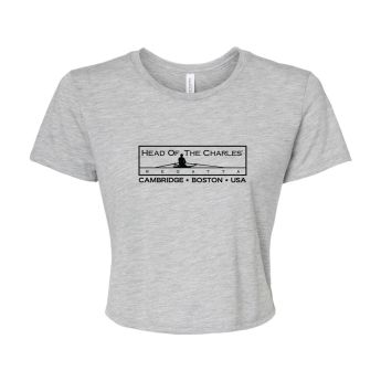 Head of the Charles Rower Flowy Crop Top