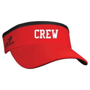 CREW USA Performance Visor by Headsweats Red