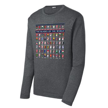 The Blades of the World Performance L/S T-shirt